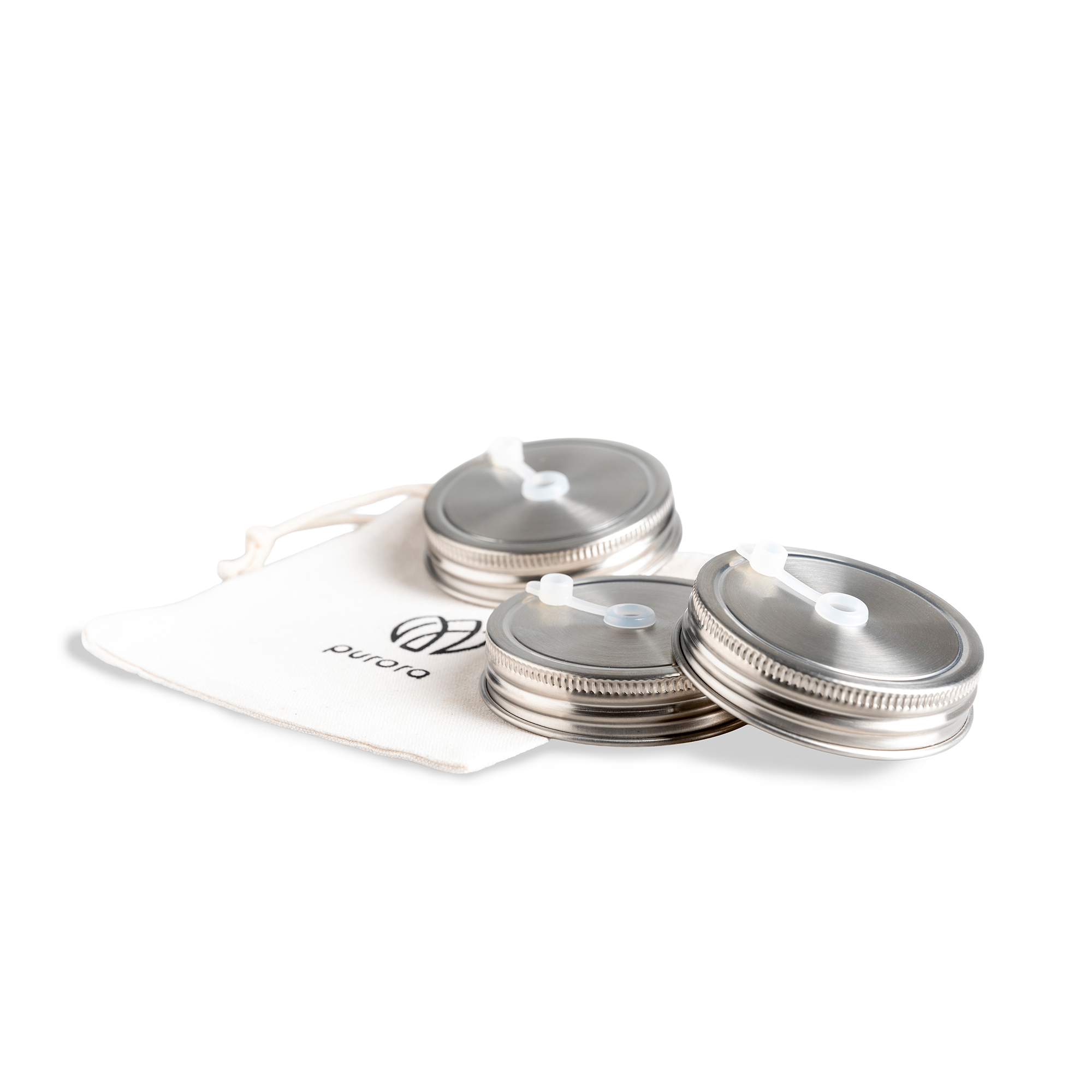 Edelstahldeckel | Halmöffnung