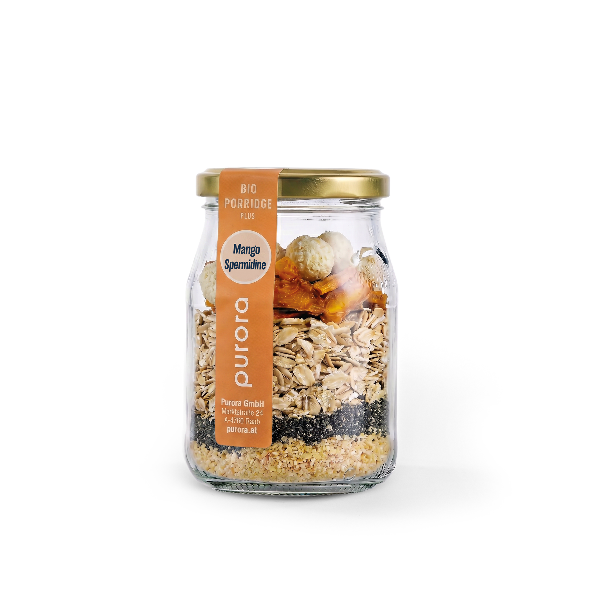 PORRIDGE PLUS - Mango, Mohn, Spermidine