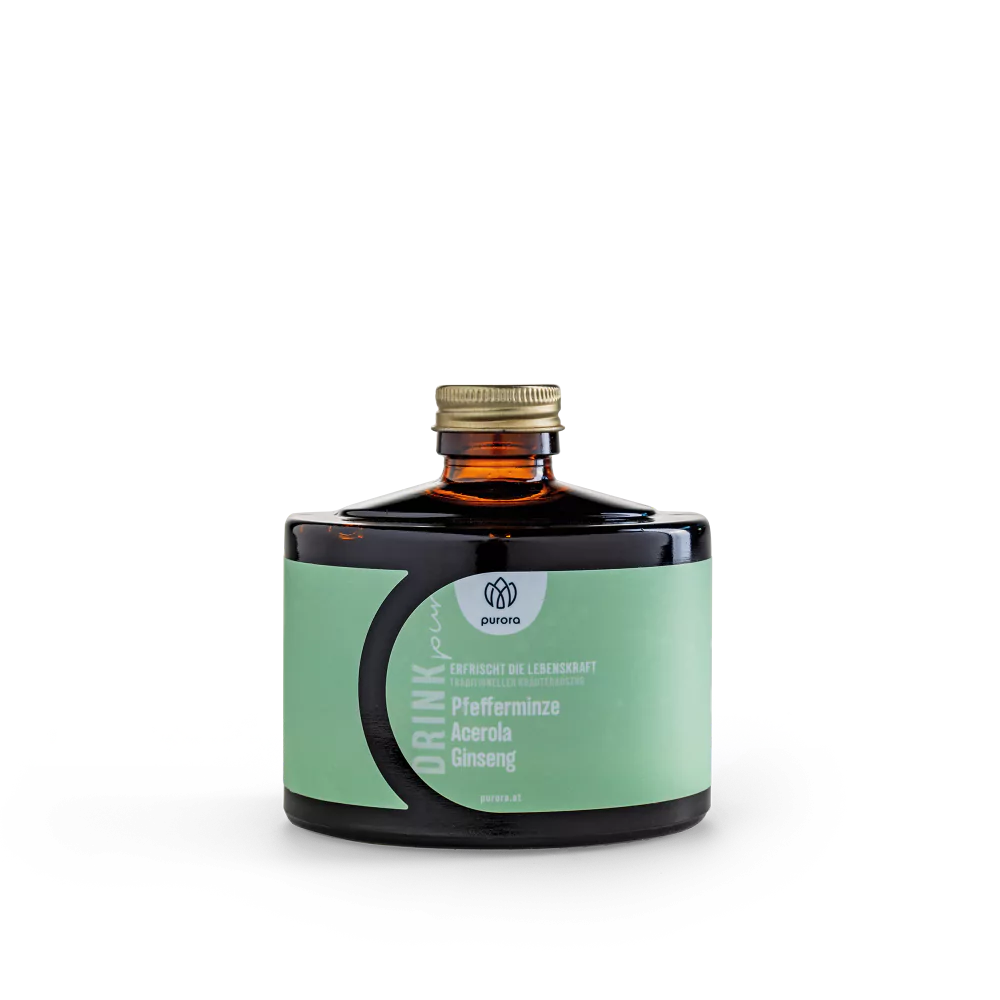 Bio Sirup - Pfefferminze, Acerola, Ginseng