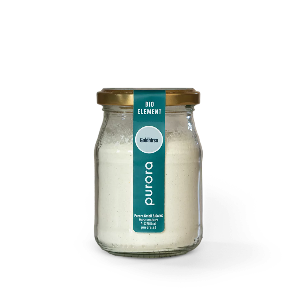 Keimlinge - Goldhirse gekeimt & vermahlen