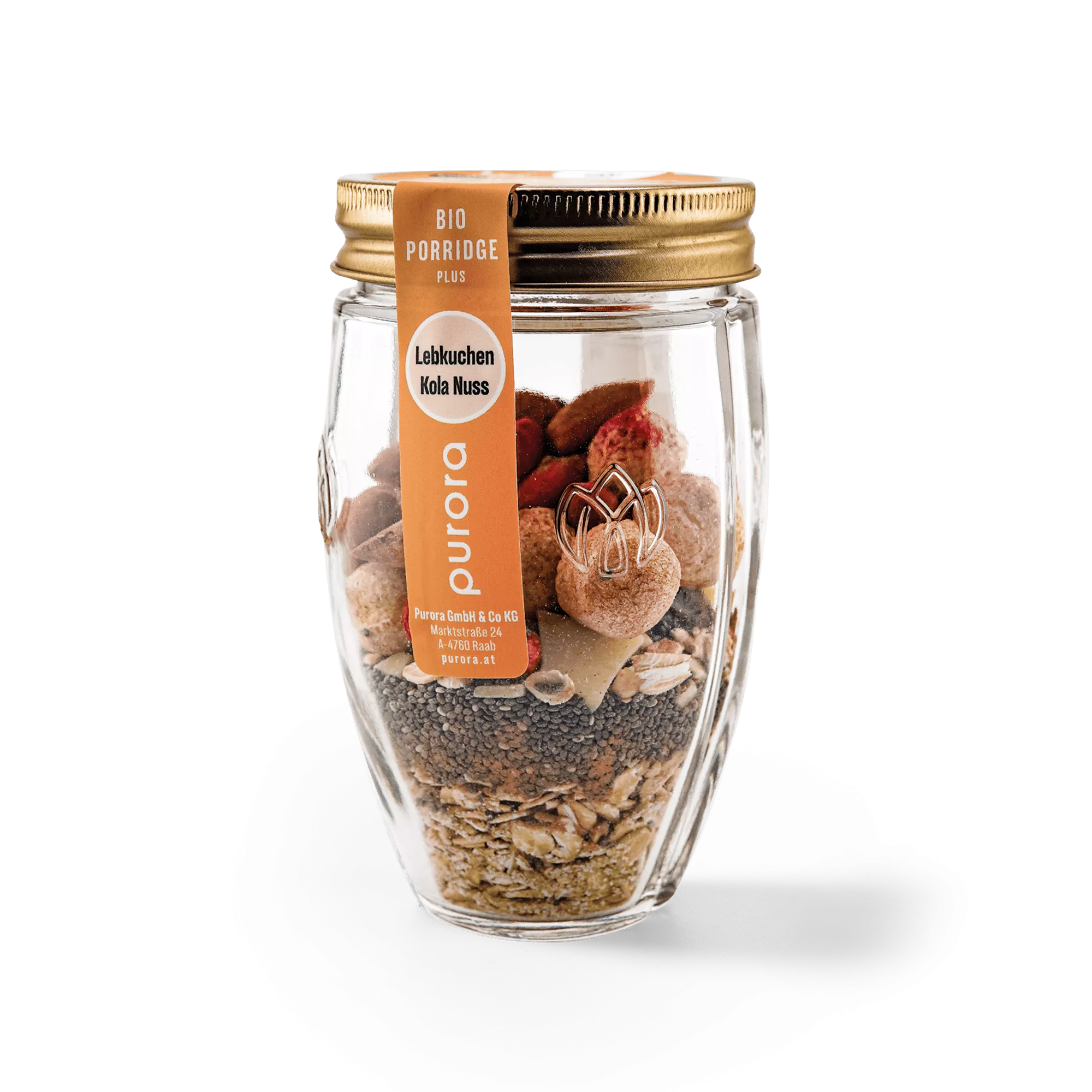 PORRIDGE PLUS - Lebkuchen, Mandel, Kola Nuss