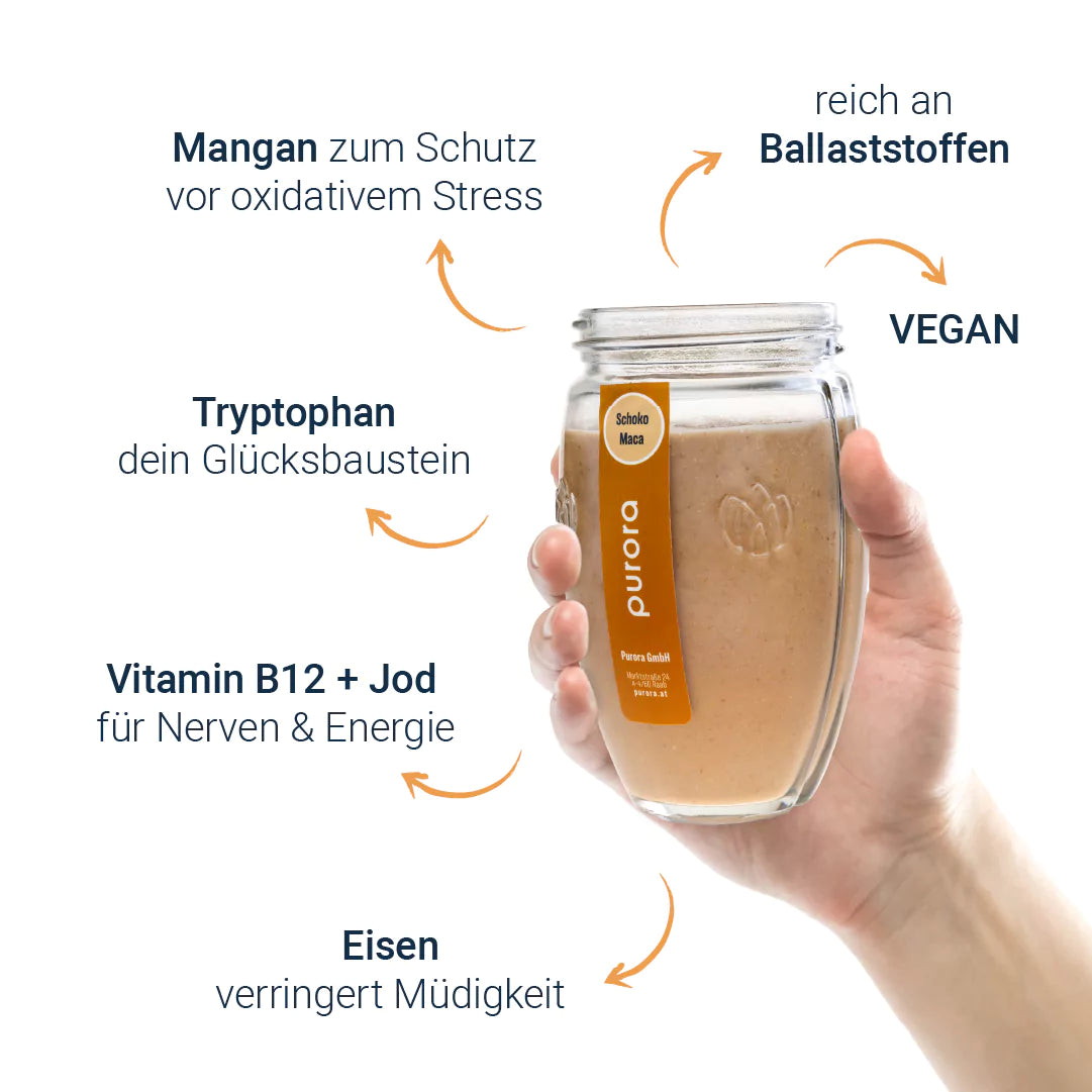 PORRIDGE PLUS - Schoko, Cashew, Maca