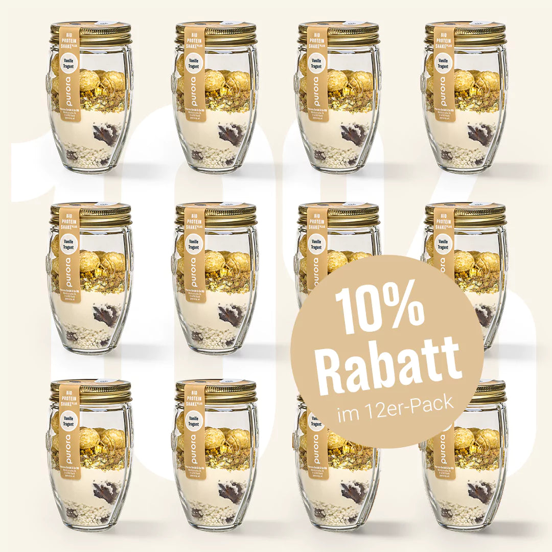 PROTEIN SHAKE PLUS - Bourbon Vanille, Tragant