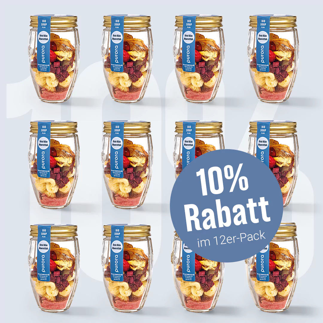 SOUP PLUS - Rote Rübe, Apfel, Meerrettich