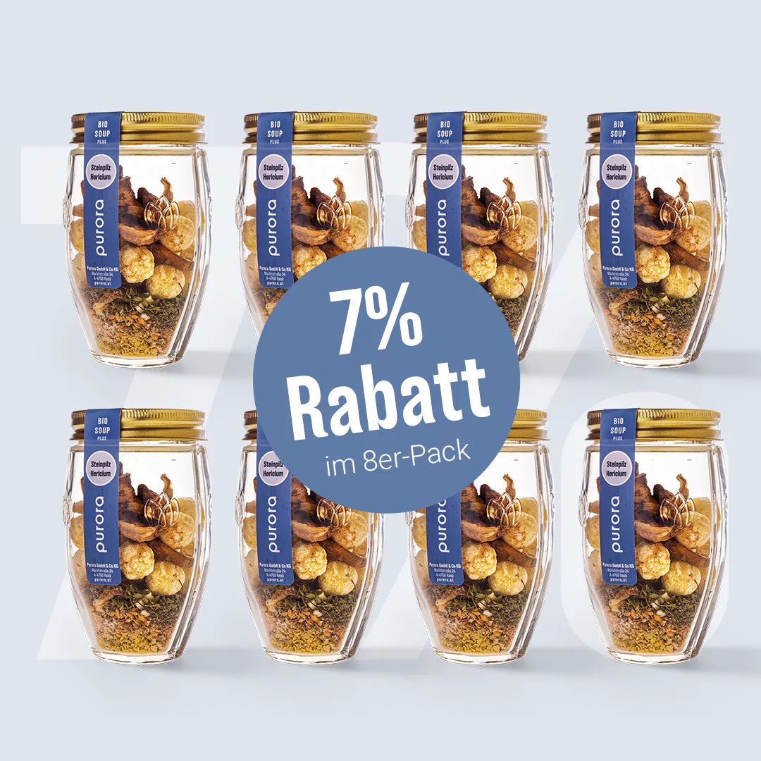 SOUP PLUS - Steinpilz, Shiitake, Hericium