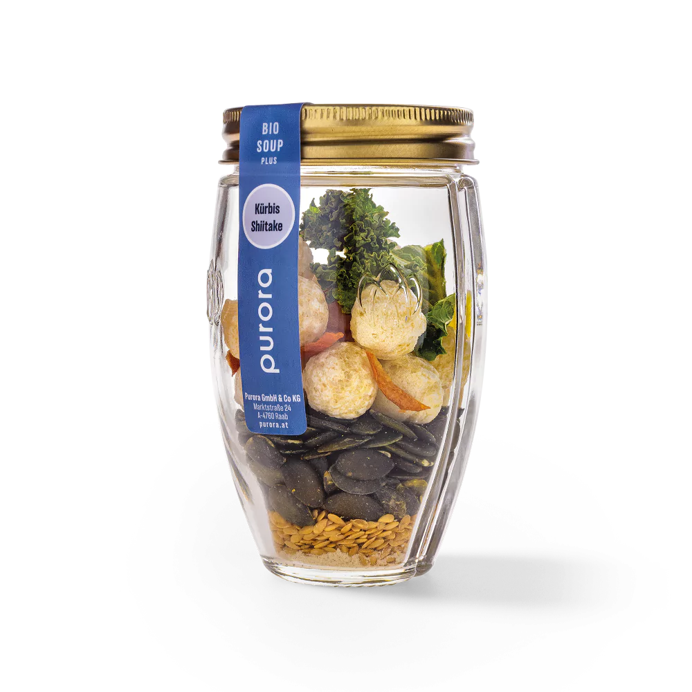 SOUP PLUS - Kürbiskern, Orange, Shiitake
