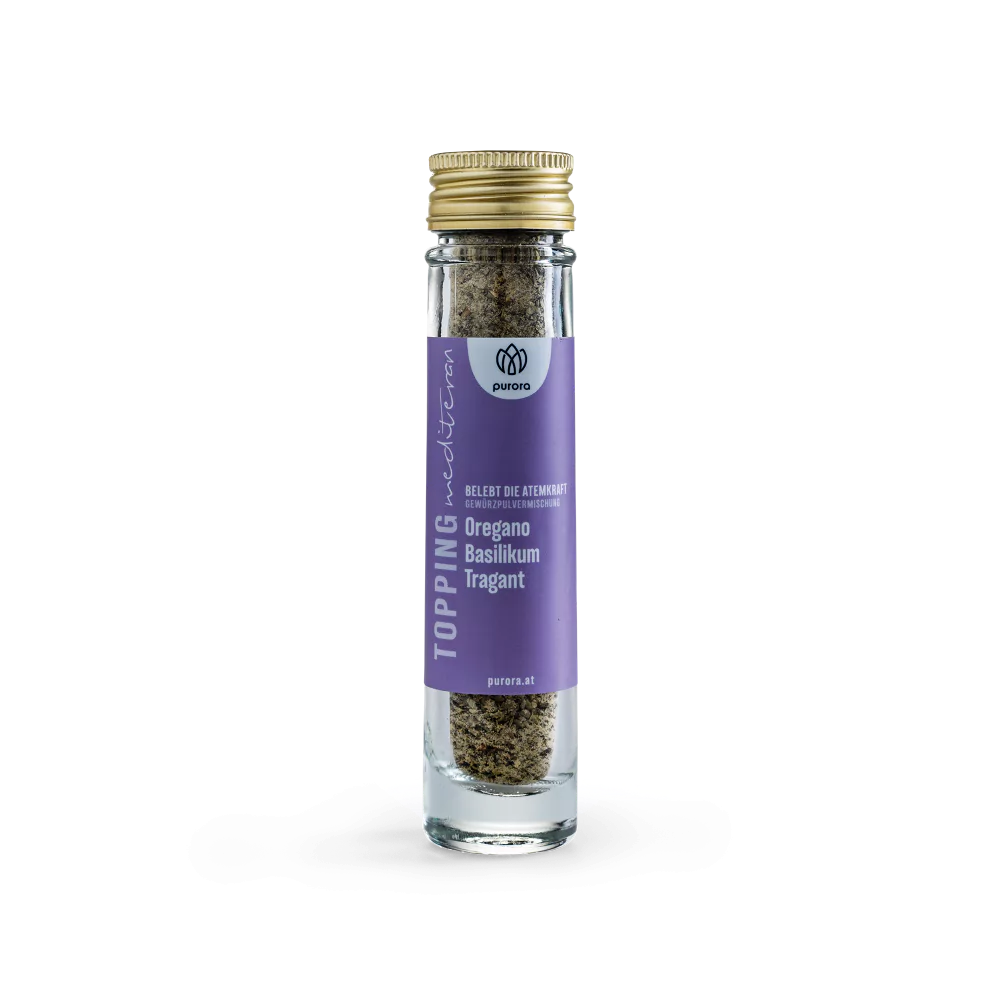 Gewürz Mediterran - Oregano, Basilikum, Tragant