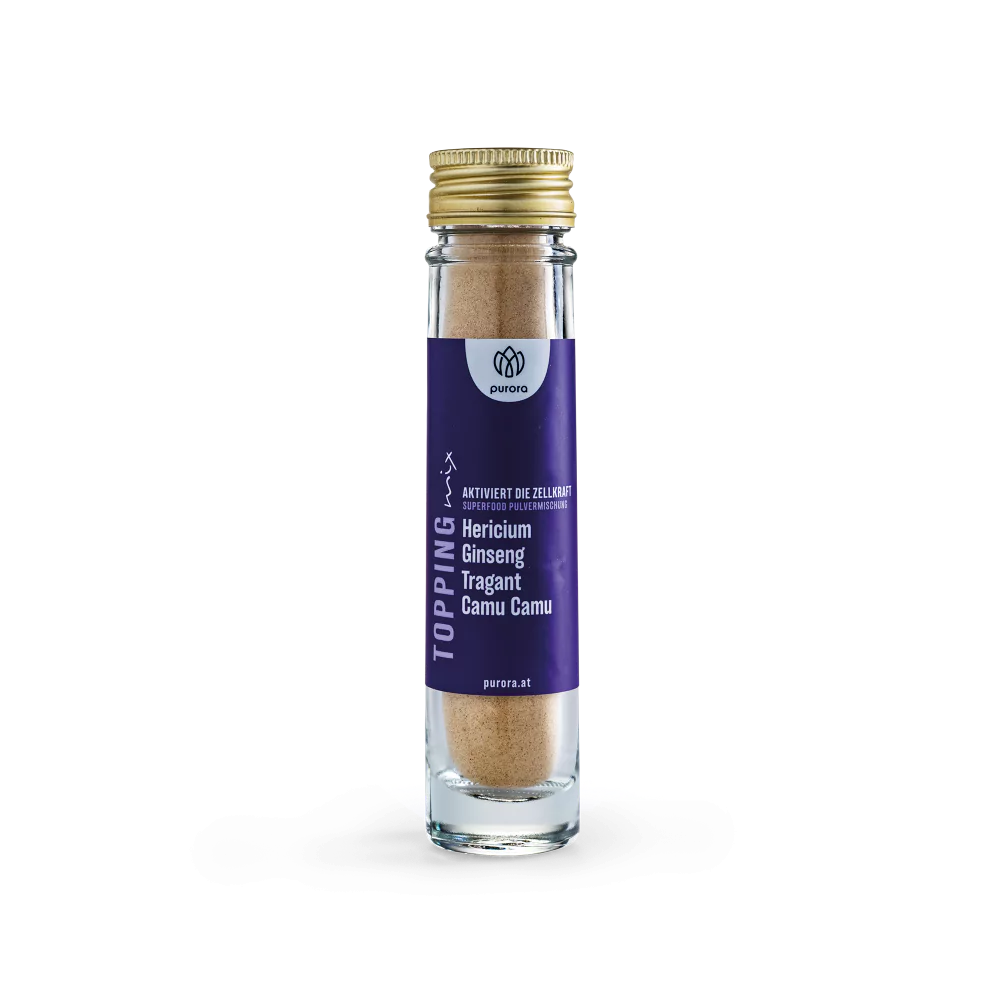 Topping - Mix | Hericium, Ginseng, Tragant, Camu Camu