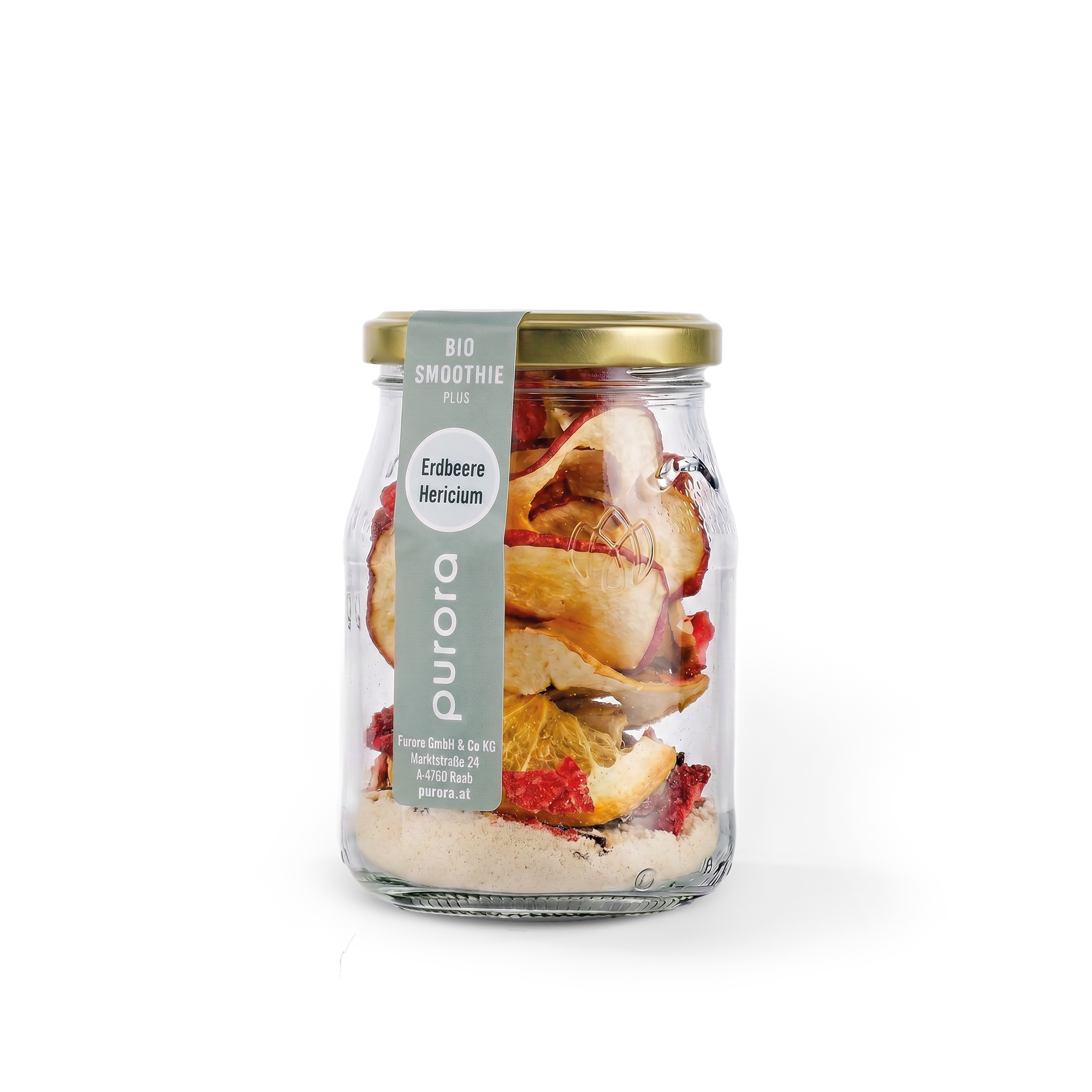 DTX SMOOTHIE PLUS - Erdbeere, Orange, Hericium