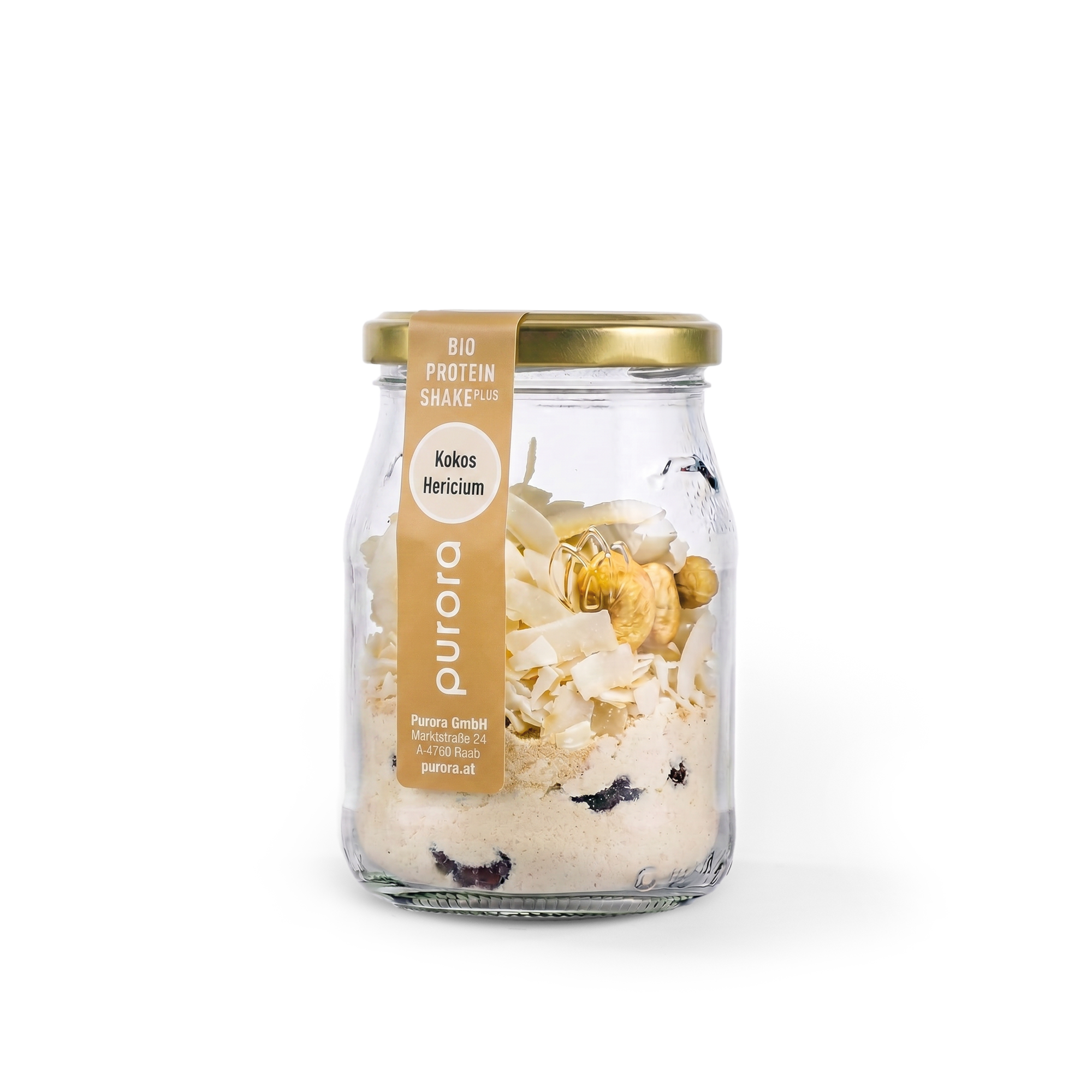 PROTEIN SHAKE PLUS - Kokos, Cashew, Hericium