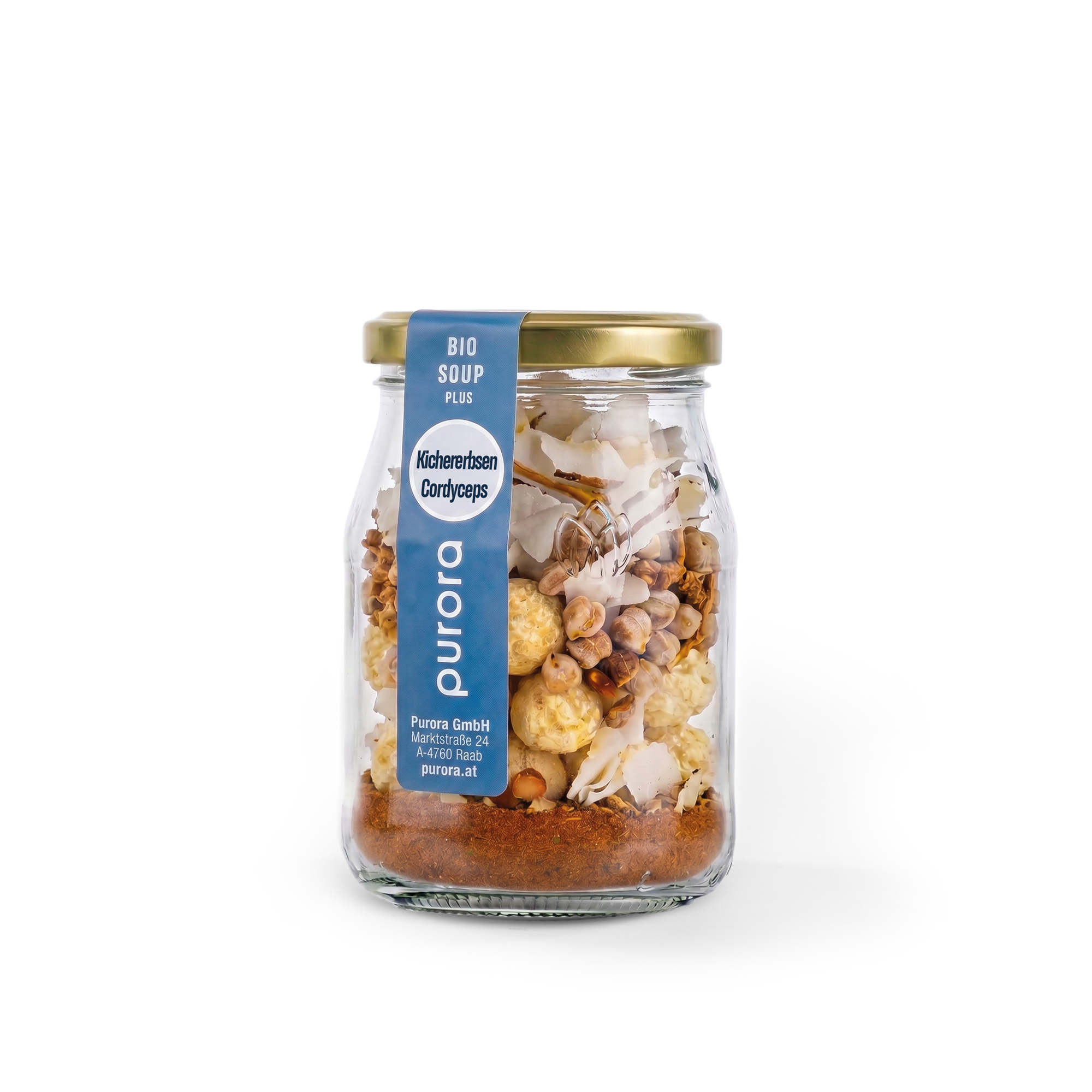 SOUP PLUS - Kichererbsen, Curry, Cordyceps