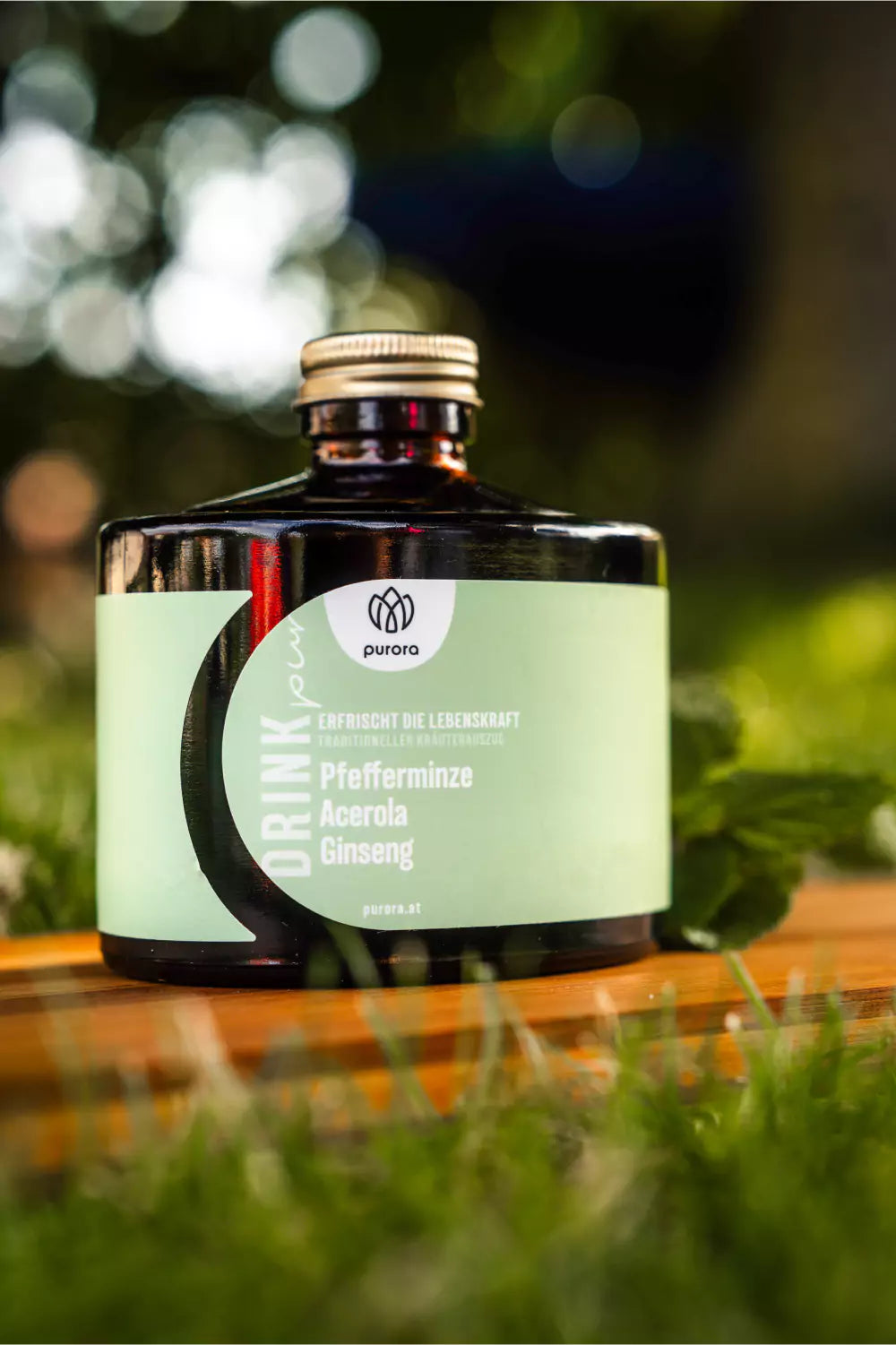 Sirup pur | Pfefferminze, Acerola, Ginseng