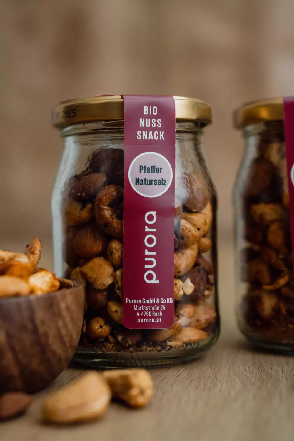 Nuss Snack | Pfeffer & Natursalz