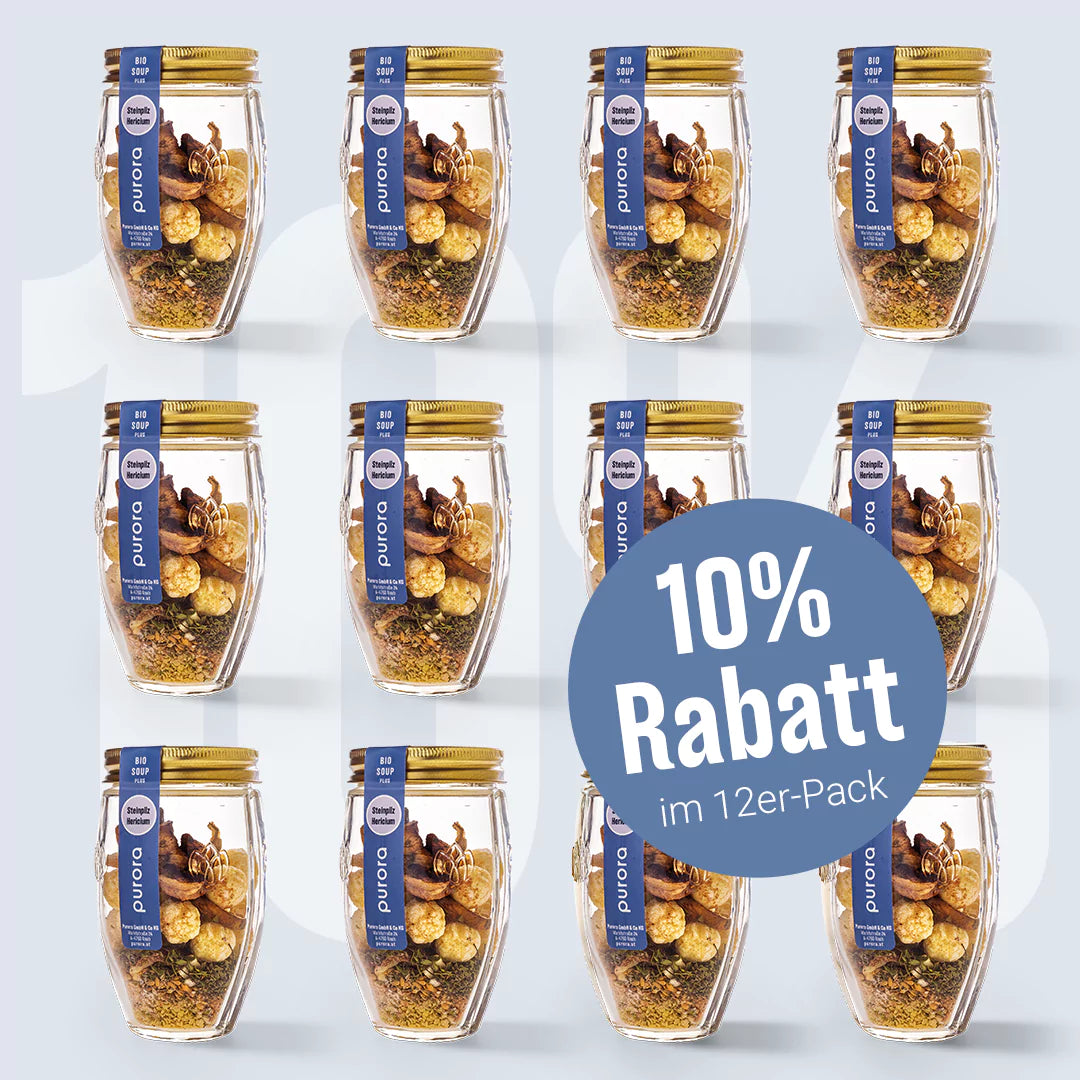 SOUP PLUS - Steinpilz, Shiitake, Hericium